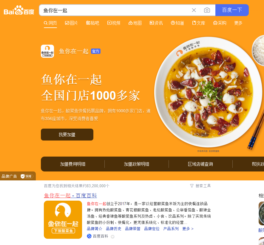 整體品牌策劃和招商（百度廣告投放+百科+問答+媒體）